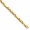 14K Polished Fancy Link Bracelet
