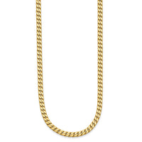 Load image into Gallery viewer, 14K Polished Fancy Curb Link Necklace
