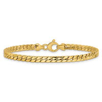 Load image into Gallery viewer, 14K Polished Fancy Curb Link Bracelet
