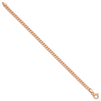 Load image into Gallery viewer, 14K Rose Gold Polished Fancy Curb Link Bracelet
