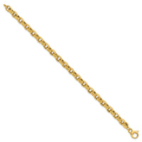 Load image into Gallery viewer, 14K Polished Fancy Link Bracelet
