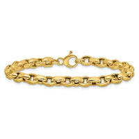 Load image into Gallery viewer, 14K Polished Fancy Link Bracelet
