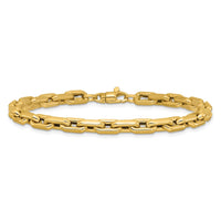 Load image into Gallery viewer, 14K Polished Fancy Link Bracelet
