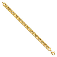 Load image into Gallery viewer, 14K Polished Fancy Curb Link Bracelet
