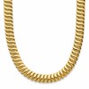 14K Polished Fancy Link Necklace