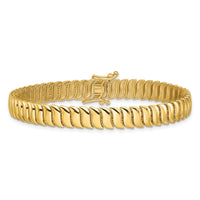 Load image into Gallery viewer, 14K Polished Fancy Link Bracelet
