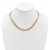 Load image into Gallery viewer, 14K Polished 7.5mm Fancy Link Necklace
