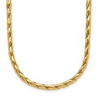 Load image into Gallery viewer, 14K Polished 3.5mm Fancy Link Necklace
