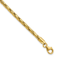 Load image into Gallery viewer, 14K Polished 3.5mm Fancy Link Bracelet
