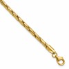 14K Polished 3.5mm Fancy Link Bracelet
