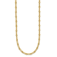 Load image into Gallery viewer, 14K Polished Fancy Paperclip Link Necklace
