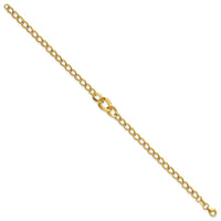 Load image into Gallery viewer, 14K Polished Fancy Curb Link Bracelet
