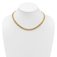 Load image into Gallery viewer, 14K Polished 6.5mm Fancy Link Necklace
