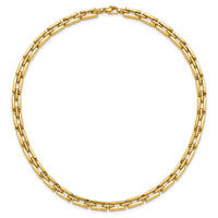 Load image into Gallery viewer, 14K Polished 6.5mm Fancy Link Necklace
