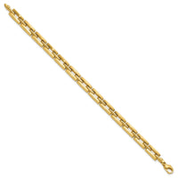Load image into Gallery viewer, 14K Polished 6.5mm Fancy Link Bracelet
