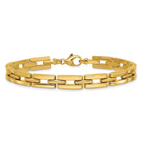 Load image into Gallery viewer, 14K Polished 6.5mm Fancy Link Bracelet

