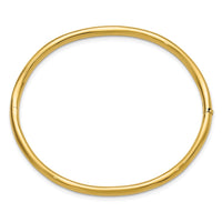 Load image into Gallery viewer, 14K Polished Fancy Wavy Hinged Bangle
