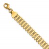 14K Polished Fancy Link Bracelet