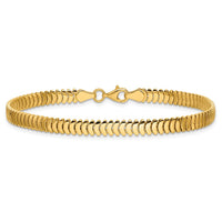 Load image into Gallery viewer, 14K Polished Fancy Link Bracelet
