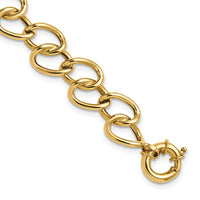 Load image into Gallery viewer, 14K Polished Fancy Link Bracelet
