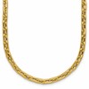 14K Polished Fancy Link Necklace