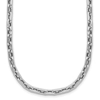 Load image into Gallery viewer, 14K White Gold Polished Fancy Link Necklace
