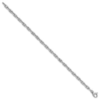 Load image into Gallery viewer, 14K White Gold Polished Fancy Link Bracelet
