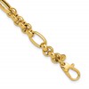 14K Polished Fancy Link Bracelet