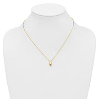 Load image into Gallery viewer, 14K Polished Teardrop Necklace
