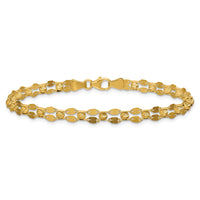 Load image into Gallery viewer, 14K Polished and Diamond-cut Beaded Fancy Bracelet
