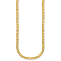 Load image into Gallery viewer, 14K Polished and Textured Fancy Necklace

