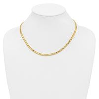 Load image into Gallery viewer, 14K Polished and Textured Fancy Necklace
