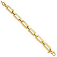 Load image into Gallery viewer, 14K Polished Fancy Link Bracelet

