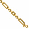 14K Polished Fancy Link Bracelet