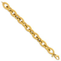 Load image into Gallery viewer, 14K Polished Fancy Link Bracelet
