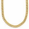14K Polished Fancy Link Necklace
