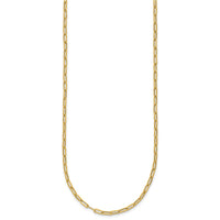Load image into Gallery viewer, 14K Polished Paperclip Necklace
