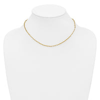 Load image into Gallery viewer, 14K Polished Paperclip Necklace
