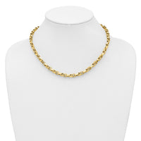 Load image into Gallery viewer, 14K Polished Fancy Link Necklace
