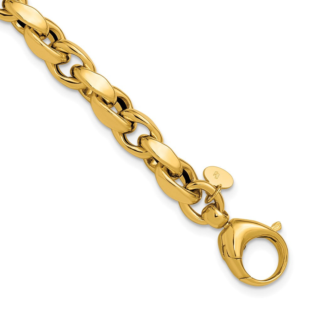 14K Polished Fancy Link Bracelet