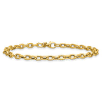Load image into Gallery viewer, 14K Polished Fancy Link Bracelet
