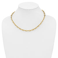 Load image into Gallery viewer, 14K Polished Fancy Link Necklace

