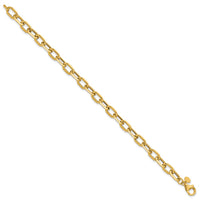 Load image into Gallery viewer, 14K Polished Fancy Link Bracelet
