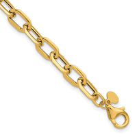 Load image into Gallery viewer, 14K Polished Fancy Link Bracelet
