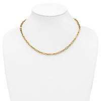 Load image into Gallery viewer, 14K Polished Fancy Link Necklace

