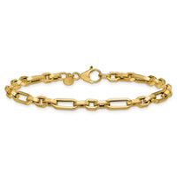 Load image into Gallery viewer, 14K Polished Fancy Link Bracelet

