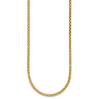 Load image into Gallery viewer, 14K Polished and Textured Fancy Link Necklace
