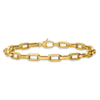 Load image into Gallery viewer, 14K Polished Fancy Link Bracelet
