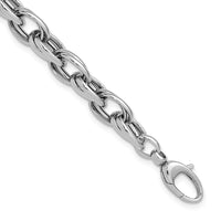 Load image into Gallery viewer, 14K White Gold Polished Fancy Link Bracelet
