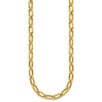 Load image into Gallery viewer, 14K Polished Fancy Link with .5in ext. Necklace
